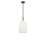 Generation Lighting - GLP1941MBK - One Light Pendant - Neblina - Midnight Black