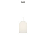 Generation Lighting - GLP1941BN - One Light Pendant - Neblina - Brushed Nickel