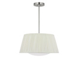 Generation Lighting - GLP1873BNE - Three Light Pendant - Vilera - Brushed Nickel