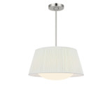 Generation Lighting - GLP1873BNE - Three Light Pendant - Vilera - Brushed Nickel