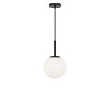Generation Lighting - GLP1821MBK - One Light Pendant - Nube - Midnight Black