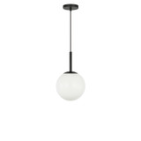 Generation Lighting - GLP1821MBK - One Light Pendant - Nube - Midnight Black