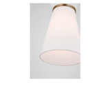 Generation Lighting - GLP1751SB - One Light Pendant - Fynn - Satin Brass