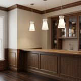 Generation Lighting - GLP1751BNE - One Light Pendant - Fynn - Brushed Nickel
