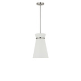 Generation Lighting - GLP1751BN - One Light Pendant - Fynn - Brushed Nickel