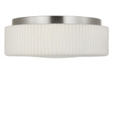 Generation Lighting - GLF1992BNE - Two Light Flush Mount - Axira - Brushed Nickel