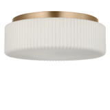 Generation Lighting - GLF1992SBE - Two Light Flush Mount - Axira - Satin Brass