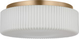 Generation Lighting - GLF1992SB - Two Light Flush Mount - Axira - Satin Brass