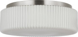 Generation Lighting - GLF1992BN - Two Light Flush Mount - Axira - Brushed Nickel