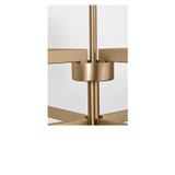 Generation Lighting - GLC2068SBE - Eight Light Chandelier - Zentro - Satin Brass