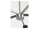 Generation Lighting - GLC2068BNE - Eight Light Chandelier - Zentro - Brushed Nickel