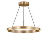 Generation Lighting - GLC1891SB - LED Chandelier - Aro - Satin Brass