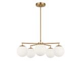 Generation Lighting - GLC1795SBE - Five Light Chandelier - Nube - Satin Brass