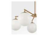 Generation Lighting - GLC1795SBE - Five Light Chandelier - Nube - Satin Brass