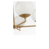 Generation Lighting - GLC1795SB - Five Light Chandelier - Nube - Satin Brass
