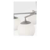 Generation Lighting - GLC1795BNE - Five Light Chandelier - Nube - Brushed Nickel