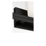 Generation Lighting - GLV1973MBK - Three Light Vanity - Neblina - Midnight Black