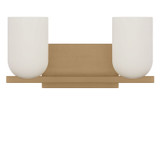 Generation Lighting - GLV1962SB - Two Light Vanity - Neblina - Satin Brass