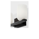 Generation Lighting - GLV1962MBK - Two Light Vanity - Neblina - Midnight Black