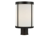 Generation Lighting - GLO1741OE-TXB - One Light Outdoor Post Lantern - Luning - Textured Black