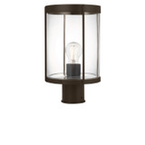 Generation Lighting - GLO1741C-ANBZ - One Light Outdoor Post Lantern - Luning - Antique Bronze