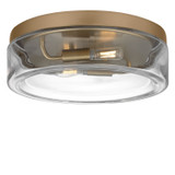 Generation Lighting - GLF1722SB - Two Light Flush Mount - Rhett - Satin Brass