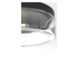 Generation Lighting - GLF1722MBKE - Two Light Flush Mount - Rhett - Midnight Black