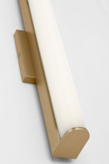 Generation Lighting - GLV1531SB-L - LED Vanity - Cavitt - Satin Brass