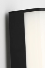 Generation Lighting - GLV1531MBK-L - LED Vanity - Cavitt - Midnight Black