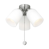 Generation Lighting - MC267BS - Fan Light Kit - Emile - Brushed Nickel