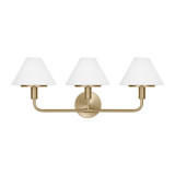 Generation Lighting - GLW1033SB - Wall Sconce - Mendota - Satin Brass