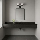 Generation Lighting - GLW1022MBK - Wall Sconce - Mendota - Midnight Black