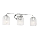 Generation Lighting - GLV1133CH - Three Light Vanity - Eisele - Chrome