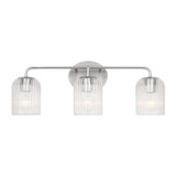 Generation Lighting - GLV1133BS - Three Light Vanity - Eisele - Brushed Nickel