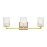 Generation Lighting - GLV1043EN/SB - Three Light Wall / Bath - Lando - Satin Brass