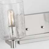 Generation Lighting - GLV1032EN/BS - Two Light Wall / Bath - Parker - Brushed Steel