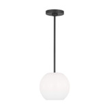 Generation Lighting - GLP1011EN3/MBK - One Light Mini Pendant - Rory - Midnight Black