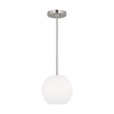 Generation Lighting - GLP1011EN3/BS - One Light Mini Pendant - Rory - Brushed Steel