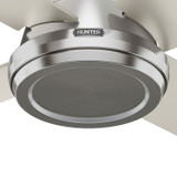 Hunter - 59335 - 44" Ceiling Fan - Dempsey - Brushed Nickel