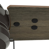 Hunter - 59231 - 52" Ceiling Fan - Cassius - Noble Bronze