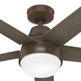 Hunter - 53782 - 60" Ceiling Fan - Aerodyne - Matte Bronze