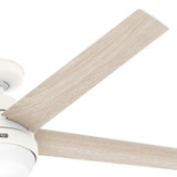 Hunter - 53781 - 60" Ceiling Fan - Aerodyne - Matte White