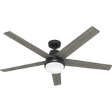 Hunter - 53780 - 60" Ceiling Fan - Aerodyne - Matte Black