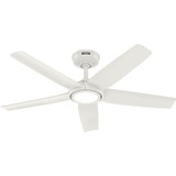 Hunter - 53641 - 44" Ceiling Fan - Zentech - Fresh White