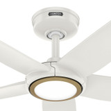 Hunter - 53641 - 44" Ceiling Fan - Zentech - Fresh White