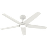 Hunter - 53640 - 52" Ceiling Fan - Zentech - Fresh White