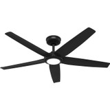 Hunter - 53638 - 52" Ceiling Fan - Zentech - Matte Black