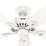 Hunter - 53486 - 42" Ceiling Fan - Builder Elite - Fresh White