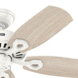 Hunter - 53486 - 42" Ceiling Fan - Builder Elite - Fresh White