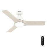 Hunter - 52883 - 44" Ceiling Fan - Aeronaut - Matte White